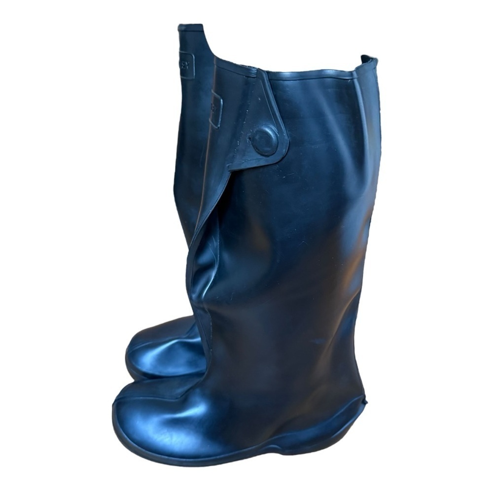 Tingley 1500 Heavy Duty Rubber Knee High Overboot Black Size Small Work Boots - Picture 3 of 10
